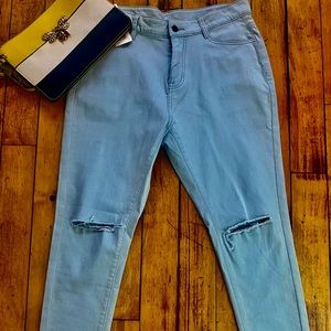 Slit Jeans, skinny jeans